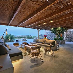 6 bedroom villa with pool, East Paros, sleeps 12